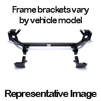 (image for) Hyundai Santa Fe 2007-2009 Roadmaster XL Hidden Crossbar-Style Tow Bar Baseplate #1625-1