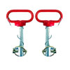 Tow Bar Replacement Red Handle Base Pin With Cable And Linch Pin #910049 (image for) Tow Bar Replacement Red Handle Base Pin With Cable And Linch Pin #910049